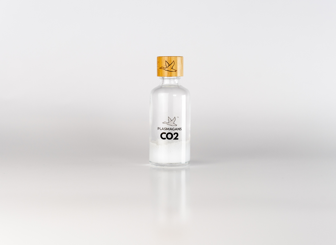 CO2 Plasma GaNS for energy support