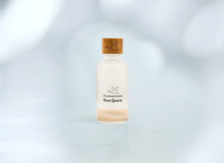 Rosenquarz Energie-Infusionsflasche
