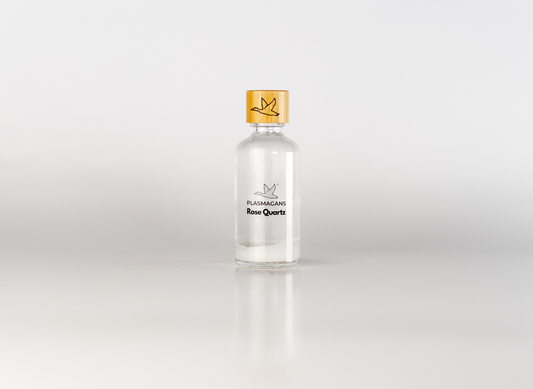 Bouteille d'Infusion d'Énergie au Quartz Rose