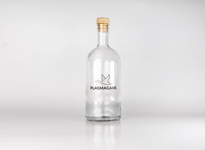 PlasmaGans Glass Bottle 1000ML