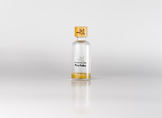 Bouteille d'infusion énergétique au pollen de pin